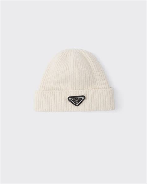 prada hat woman|prada beanie white and pink.